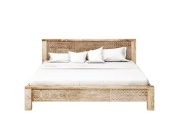 KARE Design Letto In Legno Puro 160x200cm - KARE> Letti
