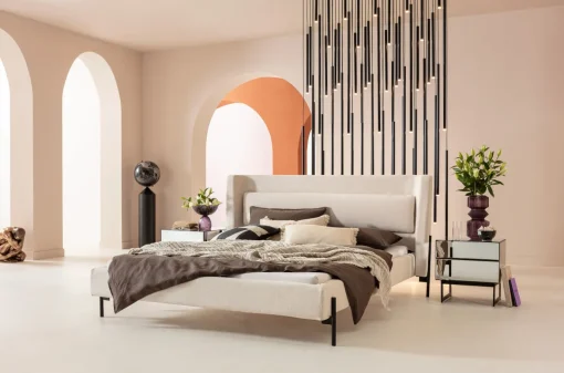 KARE Design Letto Tivoli ecru 160x200 - KARE> Letti