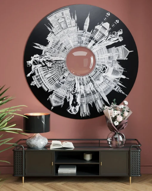 KARE Design Oggetto da parete City Pupil Ø160cm - KARE> Decorazioni Da Parete