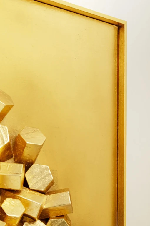 KARE Design Oggetto da parete Mikado Oro 120x120cm - KARE> Decorazioni Da Parete