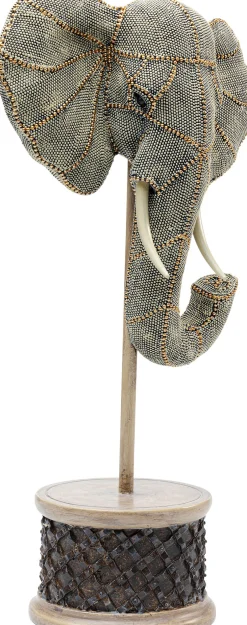 KARE Design Oggetto decorativo Elephant Head Pearls 49 cm - KARE></noscript> Statuette Decorative