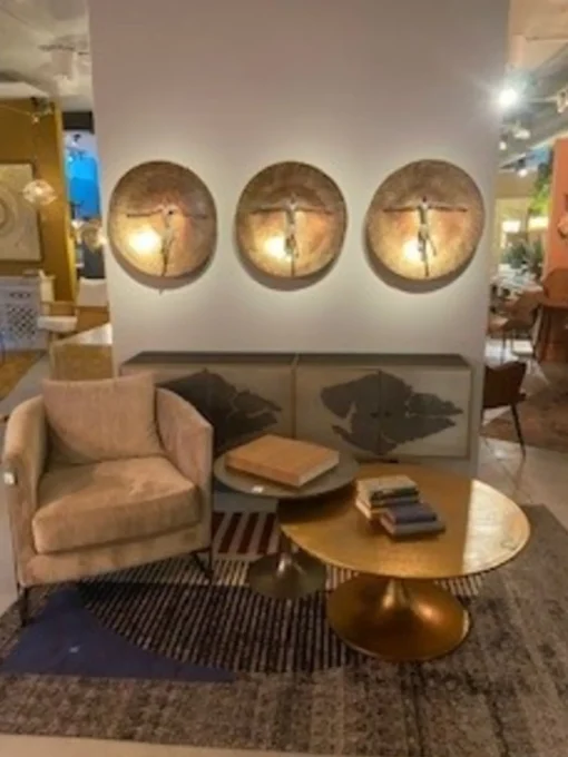 KARE Design Oggetto murale Umano ottone Ø59cm - KARE> Decorazioni Da Parete