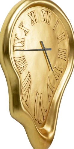 KARE Design Orologio da parete Big Drop oro 92x127cm - KARE> Orologi