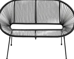 KARE Design Panca Acapulco nero - KARE> Divani
