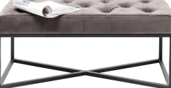 KARE Design PANCA CROSSOVER GRIGIO/NERO 90X40CM - KARE> Panche