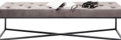 KARE Design PANCA CROSSOVER GRIGIO/NERO 150X40CM - KARE> Panche
