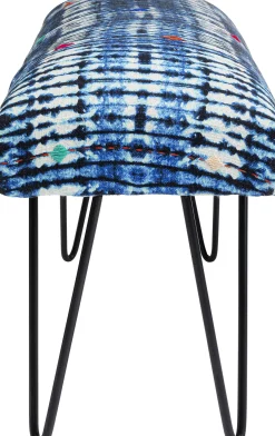KARE Design Panca Desna Patchwork blu 80cm - KARE> Panche