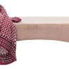 KARE Design Panca Imbottita Motley Velluto Rosa - KARE> Panche