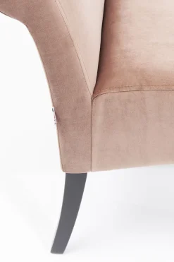 KARE Design Panca Imbottita Motley Velluto Rosa - KARE></noscript> Panche