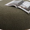 KARE Design Panca Pebble Boucle verde oliva 81cm - KARE> Panche