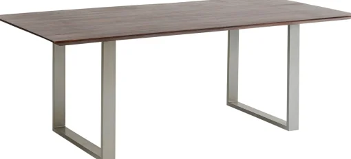 KARE Design Piano Tavola bordo smussato scuro 180x90 - KARE> Tavoli