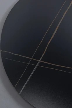 KARE Design Piano tavolo rotondo ceramica nero Ø90cm - KARE> Tavoli