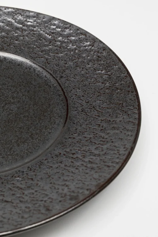 KARE Design Piatto Cosmos Nero Ø27cm - KARE> Stoviglie|Piatto