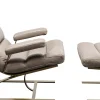 KARE Design Poltrona + sgabello Novel - KARE> Poltrone