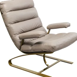 KARE Design Poltrona + sgabello Novel - KARE> Poltrone