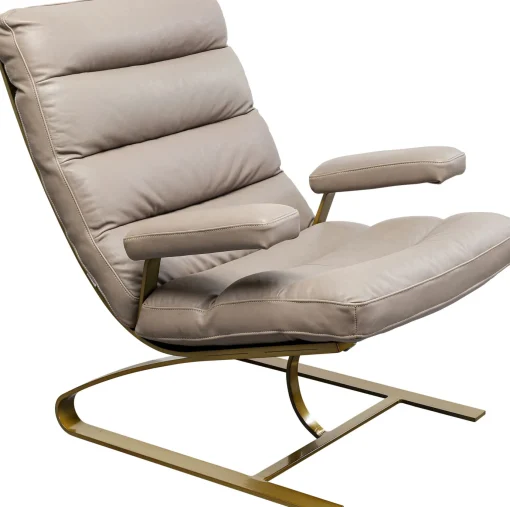 KARE Design Poltrona + sgabello Novel - KARE> Poltrone