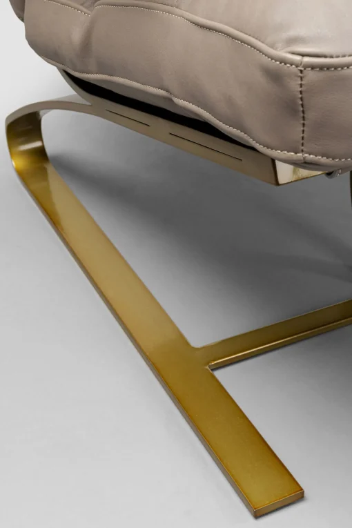 KARE Design Poltrona + sgabello Novel - KARE> Poltrone