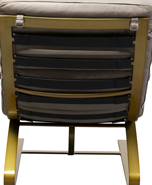 KARE Design Poltrona + sgabello Novel - KARE> Poltrone