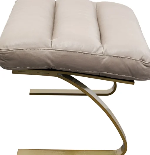 KARE Design Poltrona + sgabello Novel - KARE> Poltrone