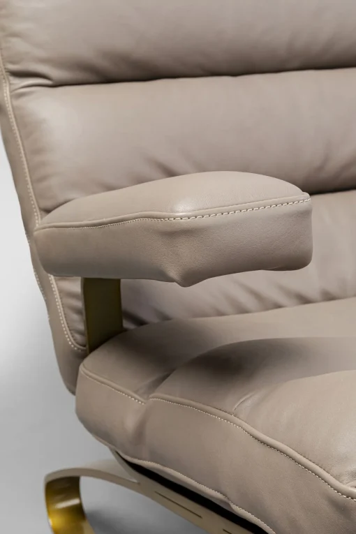 KARE Design Poltrona + sgabello Novel - KARE> Poltrone