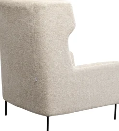 KARE Design Poltrona + sgabello Quinn Alto Beige - KARE></noscript> Poltrone