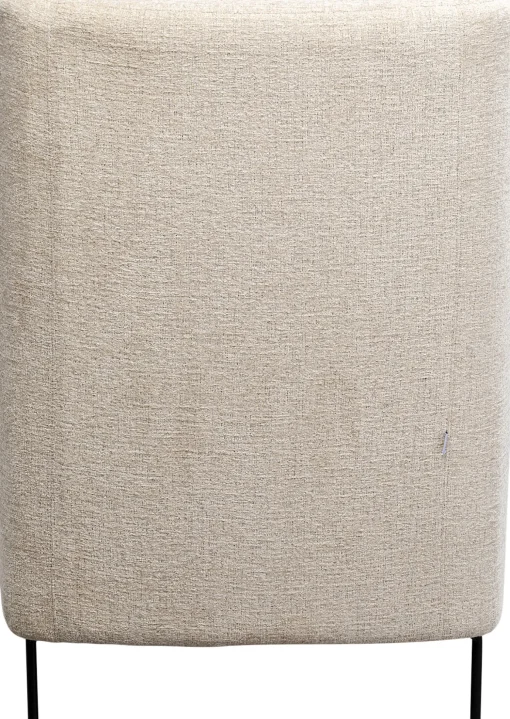 KARE Design Poltrona + sgabello Quinn Alto Beige - KARE> Poltrone