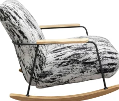 KARE Design Poltrona a dondolo Kyle nature - KARE> Poltrone
