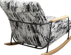 KARE Design Poltrona a dondolo Kyle nature - KARE> Poltrone