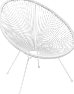KARE Design POLTRONA ACAPULCO BIANCO - KARE> Poltrone