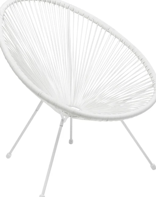 KARE Design POLTRONA ACAPULCO BIANCO - KARE> Poltrone