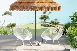 KARE Design Poltrona Acapulco bianco Mono 2/Set - KARE></noscript> Poltrone