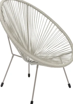 KARE Design Poltrona Acapulco Mono greige - KARE> Poltrone