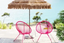 KARE Design Poltrona Acapulco Mono rosa 2/Set - KARE></noscript> Poltrone
