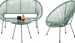 KARE Design Poltrona Acapulco Mono verde - KARE> Poltrone