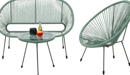 KARE Design Poltrona Acapulco Mono verde - KARE> Poltrone
