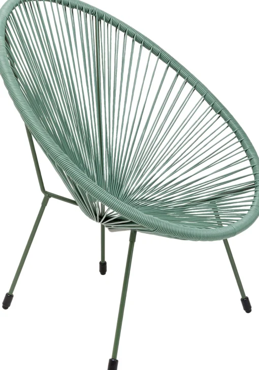 KARE Design Poltrona Acapulco Mono verde - KARE> Poltrone