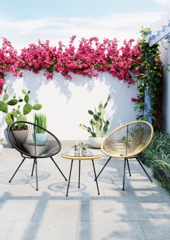 KARE Design POLTRONA ACAPULCO NERO - KARE></noscript> Poltrone