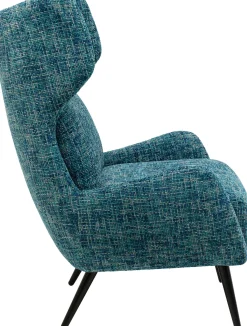 KARE Design Poltrona Arne blu chiaro - KARE> Poltrone