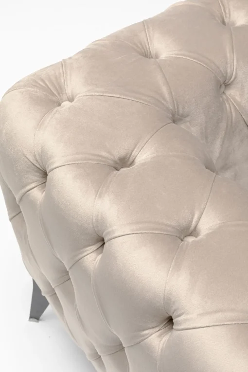 KARE Design Poltrona Bellissima Velvet taupe 120cm - KARE> Poltrone