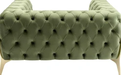 KARE Design Poltrona Bellissima Velvet verde 120cm - KARE></noscript> Poltrone