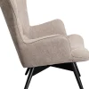 KARE Design Poltrona Black Vicky marrone chiaro - KARE> Poltrone