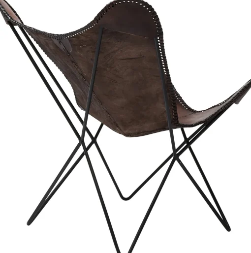 KARE Design Poltrona Butterfly Marrone Eco - KARE> Poltrone