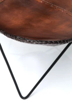 KARE Design Poltrona Butterfly Marrone Eco - KARE></noscript> Poltrone