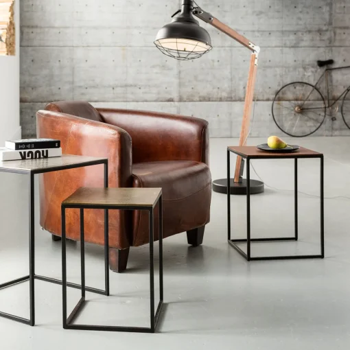 KARE Design Poltrona Cigar Lounge marrone - KARE> Poltrone