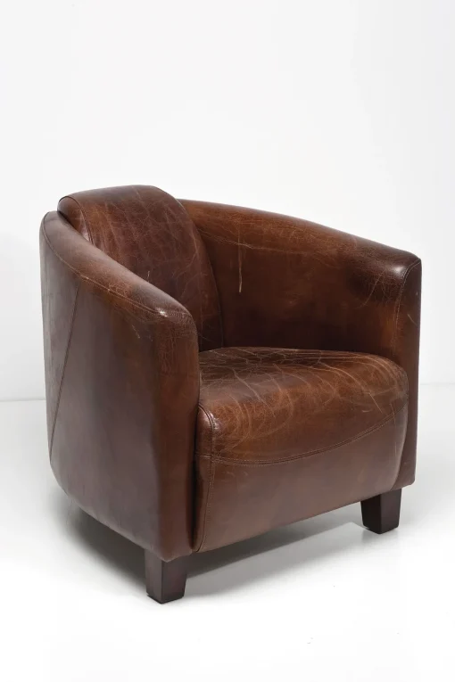 KARE Design Poltrona Cigar Lounge marrone - KARE> Poltrone