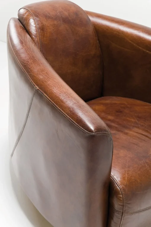 KARE Design Poltrona Cigar Lounge marrone - KARE> Poltrone