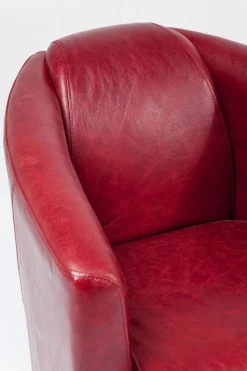 KARE Design Poltrona Cigar Lounge rossa - KARE></noscript> Poltrone