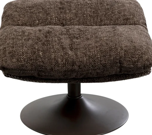 KARE Design Poltrona Girevole + Poggiapiedi Montreal - KARE> Poltrone