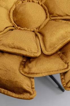 KARE Design Poltrona Girevole + Poggiapiedi Blossom - KARE></noscript> Poltrone