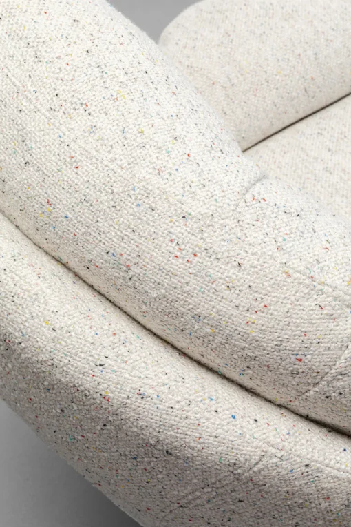 KARE Design Poltrona girevole + sgabello Standford - KARE> Poltrone